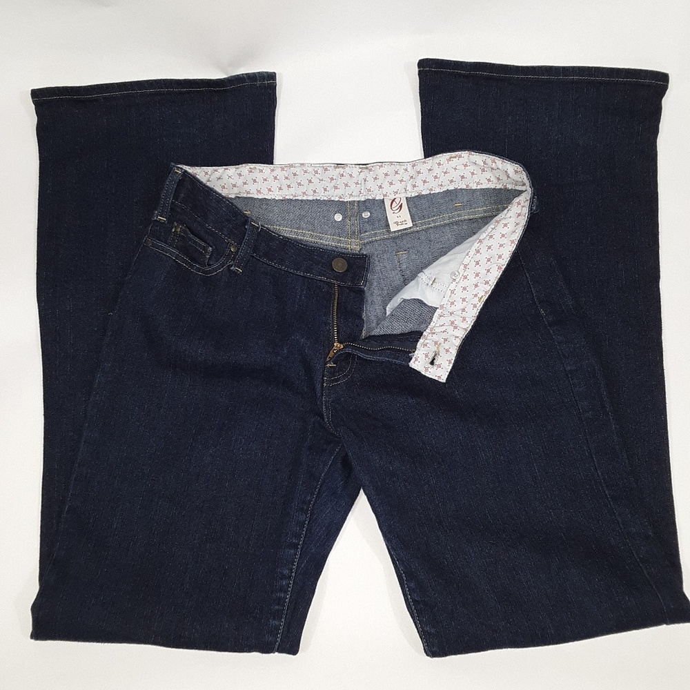 G UNIT by 50 Cent Flare Jeans Dark Wash 32…